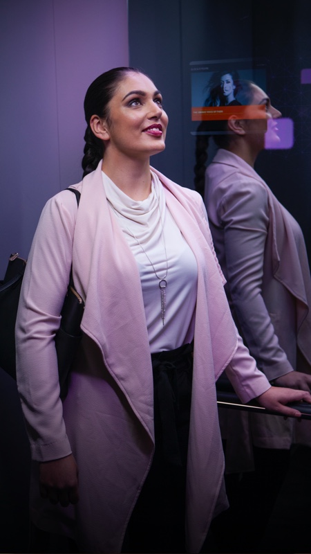 An ever-evolving multi-sensory elevator experience