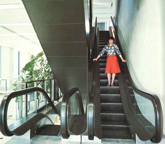 1977 - Escalator design