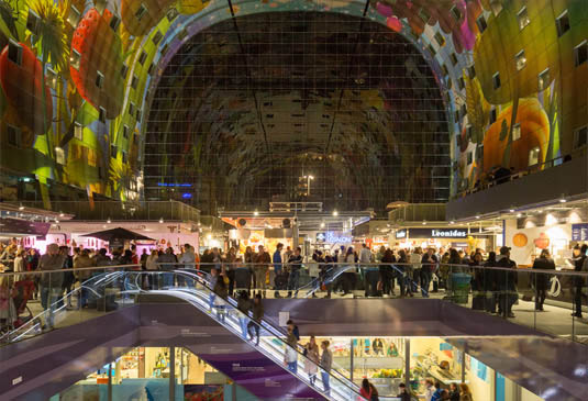 img_Financial information_Markthal rotterdam interior